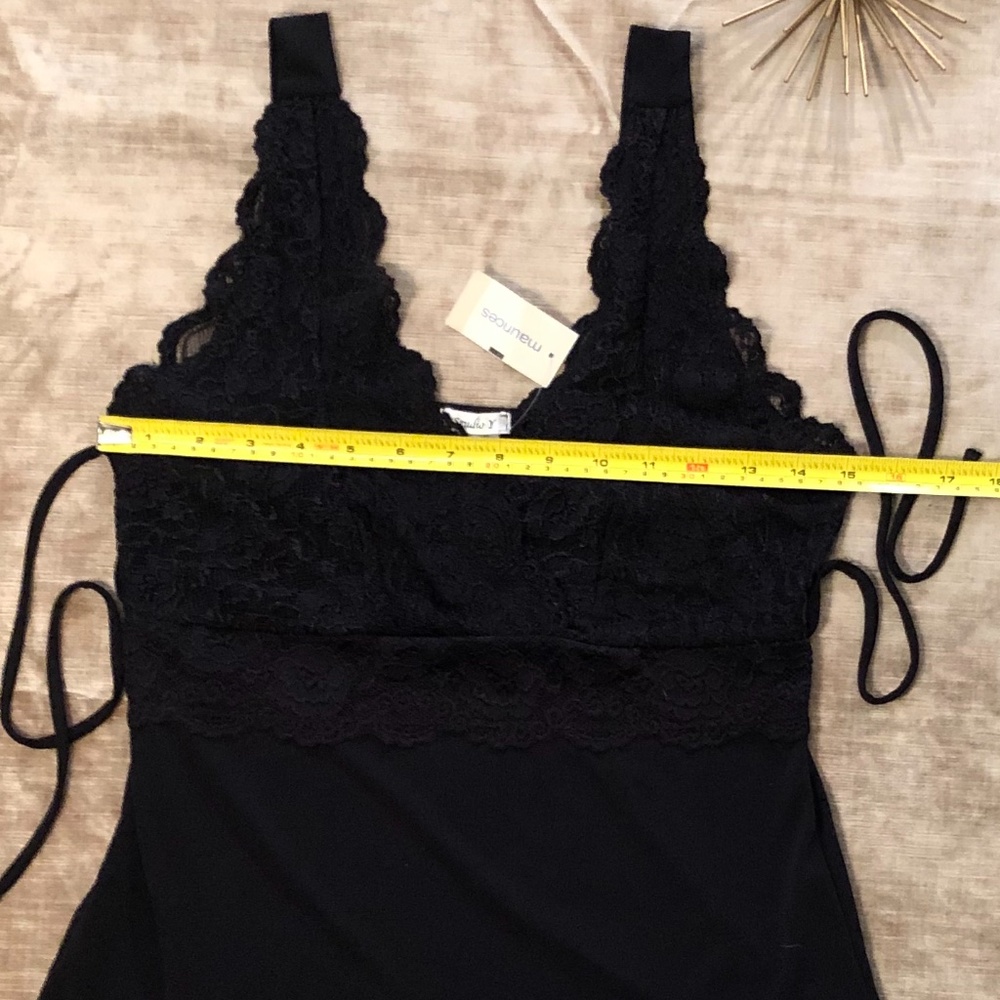 Y2K Studio Y Sexy Black Camisole Tank Top - Picture 5 of 9